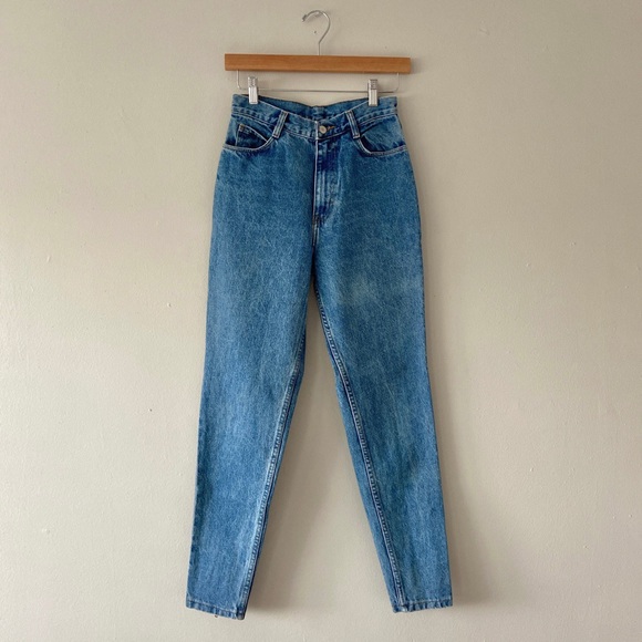 Vintage Jordache Ankle Zip Mom Jeans - Picture 2 of 7